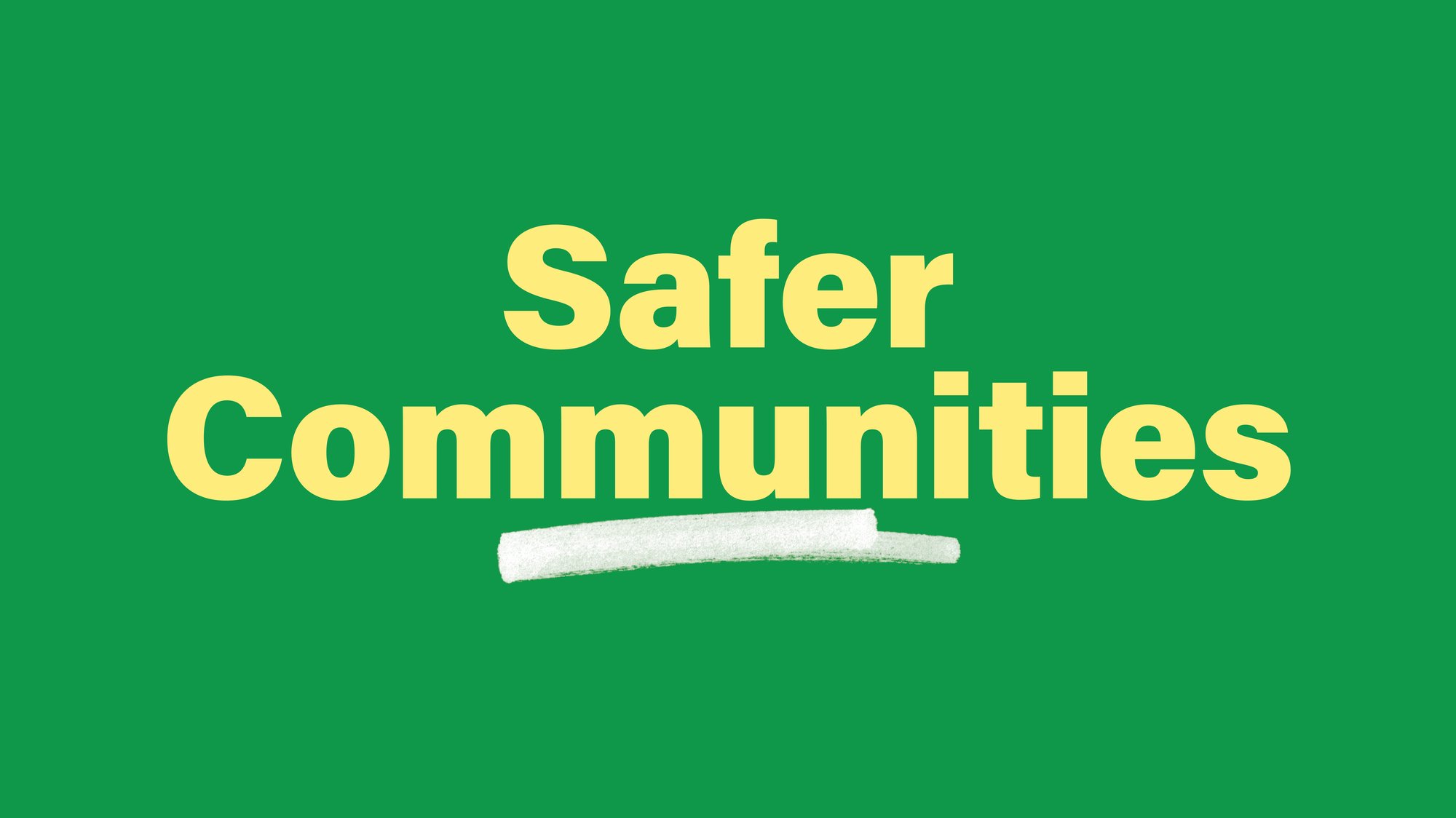 Safer Communities card