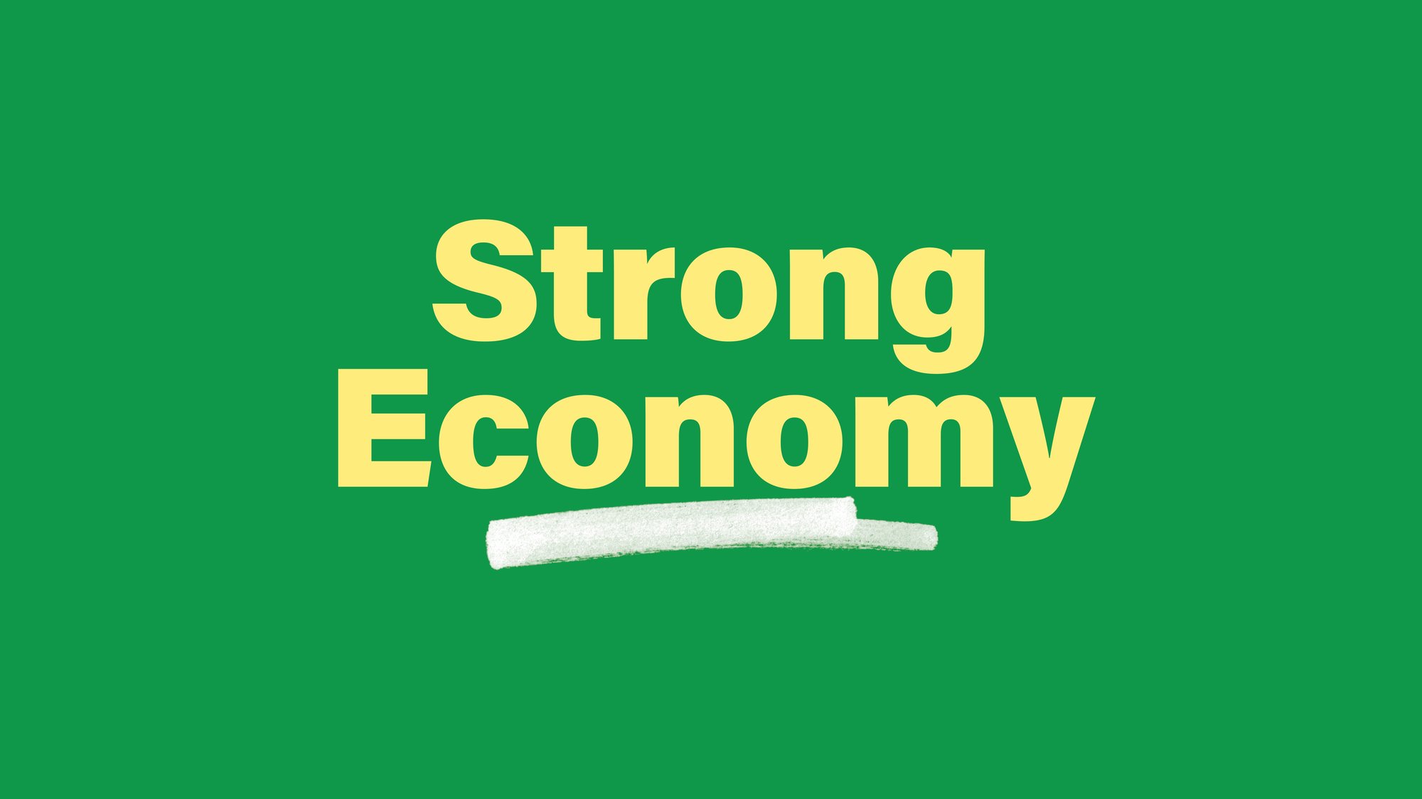 Strong Economy card